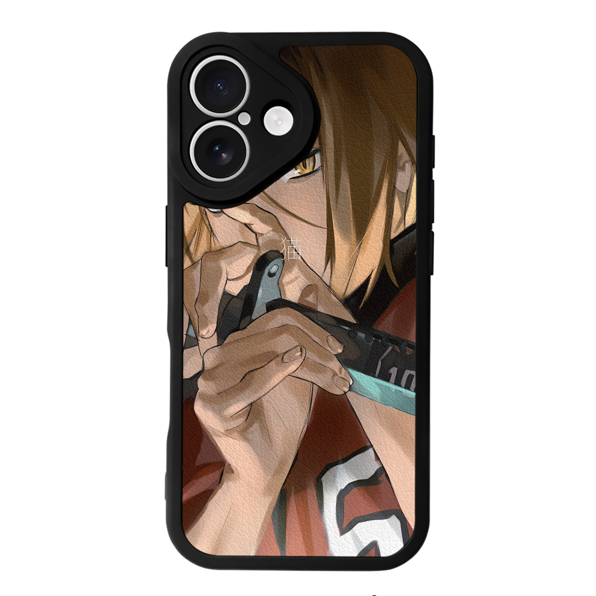 （画像用） ハイキュー!! Haikyu!! 【iPhone 16シリーズ対応】シリコンスマホケース（レザー調） 材質：シリコン